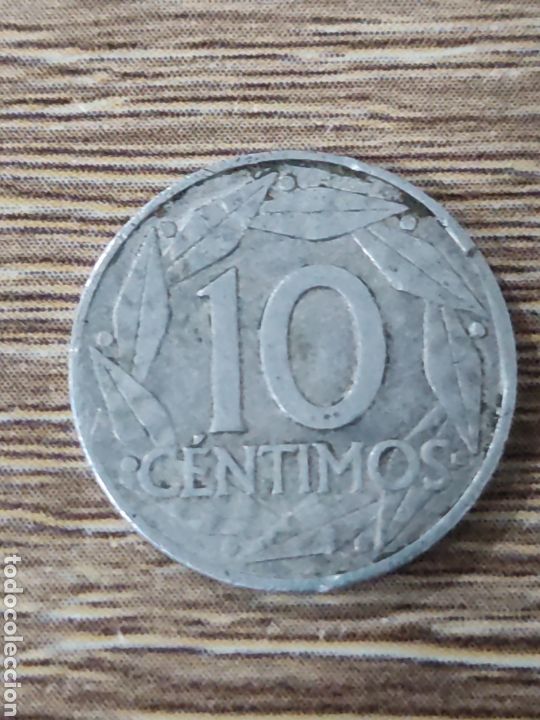 Monedas con errores: 10 c&eacute;ntimos 1959 (con hojas) - Foto 2