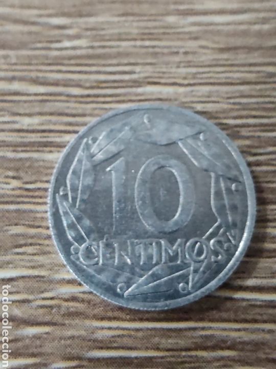 Monedas con errores: 10 c&eacute;ntimos 1959 acu&ntilde;aci&oacute;n desplazada - Foto 2