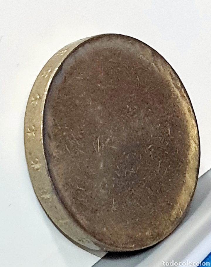Monedas con errores: MONEDA DE CIEN PESETAS SIN ACU&Ntilde;AR EN AMBAS CARAS - Foto 4