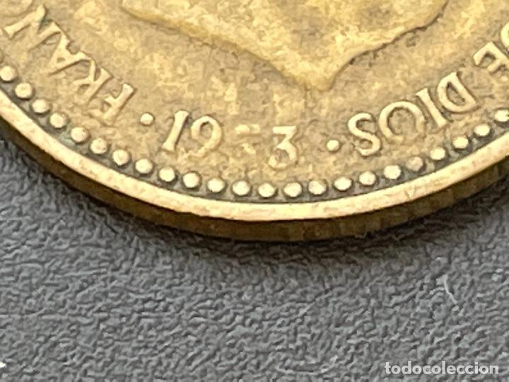 Monedas con errores: 1 peseta 1953 error - Foto 1