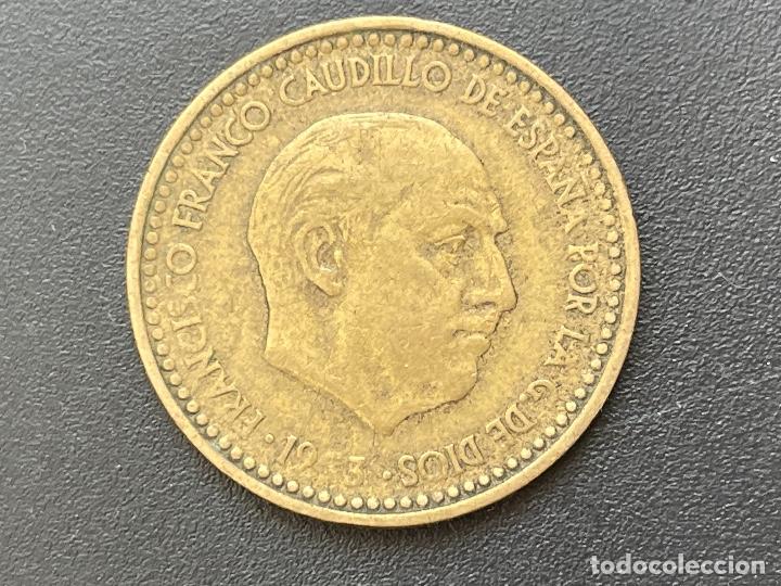 Monedas con errores: 1 peseta 1953 error - Foto 2