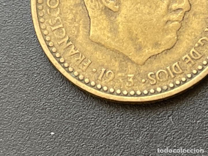 Monedas con errores: 1 peseta 1953 error - Foto 4