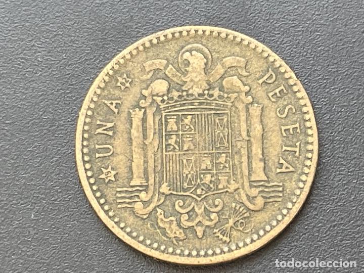 Monedas con errores: 1 peseta 1953 error - Foto 3