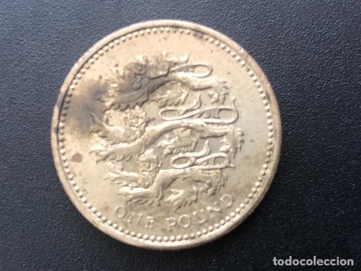 Monedas con errores: 1 libra (one pound) de 1997, DECUS al rev&eacute;s y m&aacute;s errores - Foto 5