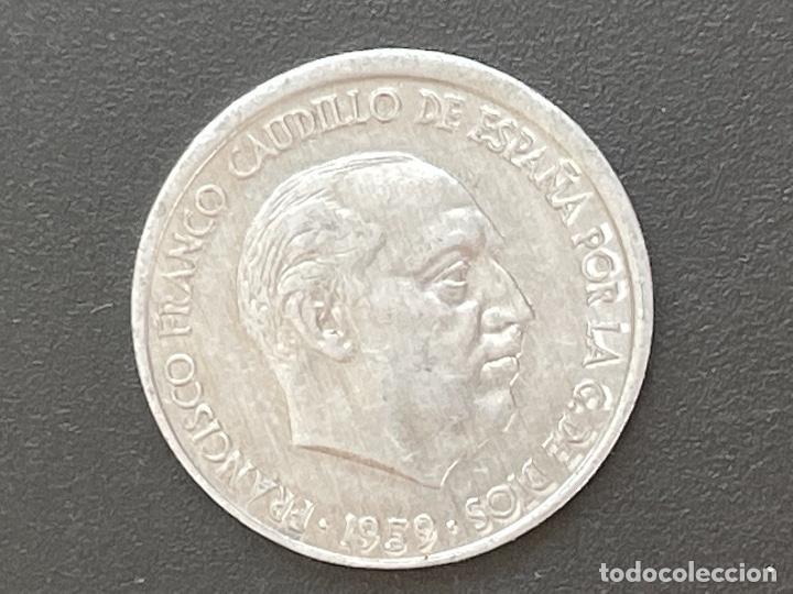 Monedas con errores: 10 c&eacute;ntimos 1959 desplazada - Foto 1