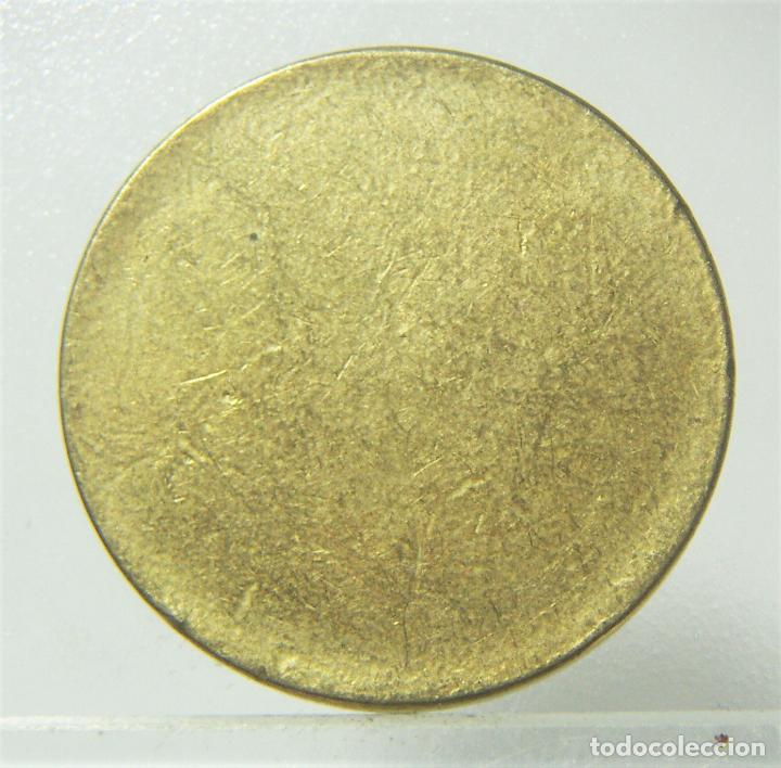 Monedas con errores: COSPEL DE MONEDA SIN ACU&Ntilde;AR 24 mm - Foto 1