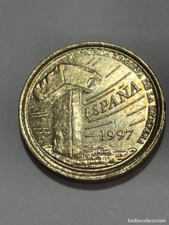 Monedas con errores: * ERROR * 5 PESETAS A&Ntilde;O 1997 DOBLE LISTEL ANVERSO Y REVERSO - Foto 1