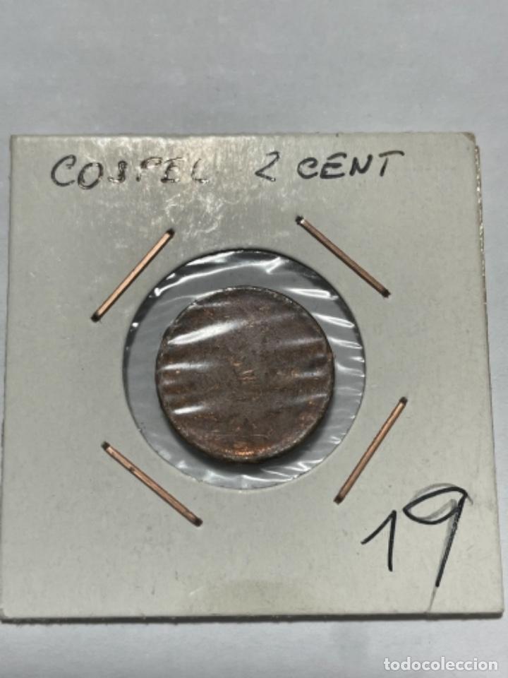 Monedas con errores: * ERROR * COSPEL DE 2 CENT DE EURO. Raro - Foto 2