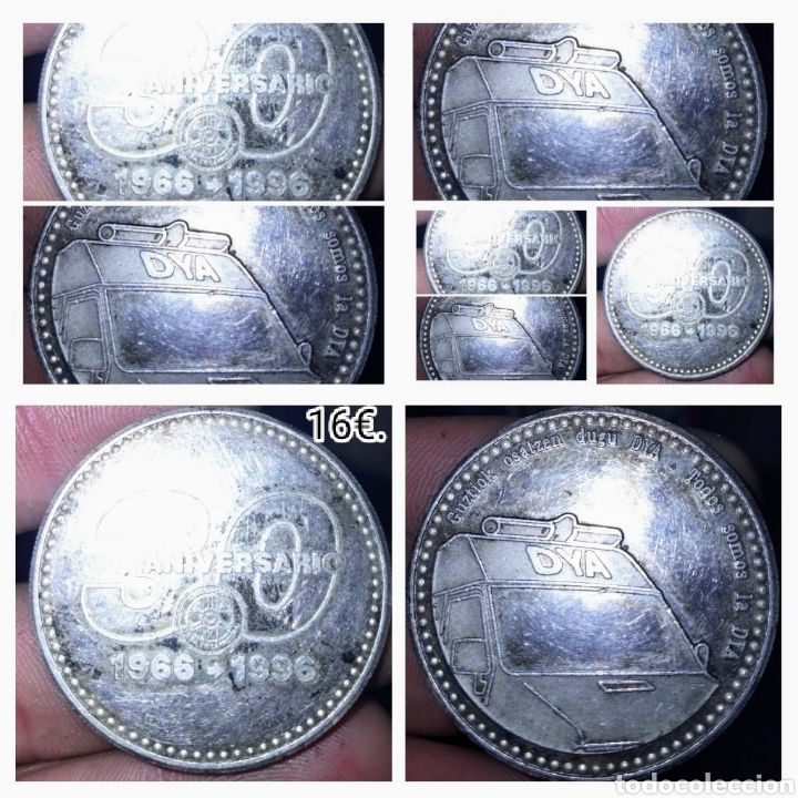 Monedas con errores: Moneda de plata de la DYA. - Foto 1