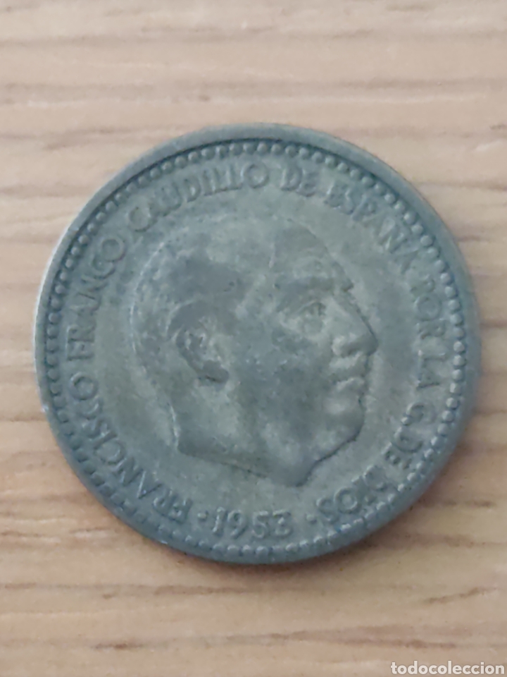 Monedas con errores: 1 peseta canto sin estr&iacute;as - Foto 2