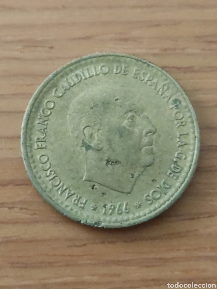 Monedas con errores: 1 peseta con hoja - Foto 2