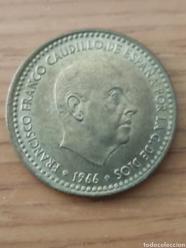 Monedas con errores: 1 peseta con hoja - Foto 2