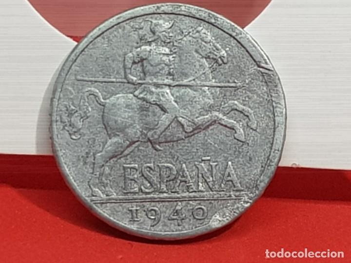 Monedas con errores: 10 CÉNTIMOS 1940 PLUS CON V ---VARIANTE PLVS VLTRA ESCASA.--- MBC++ - Foto 10 - 286739303