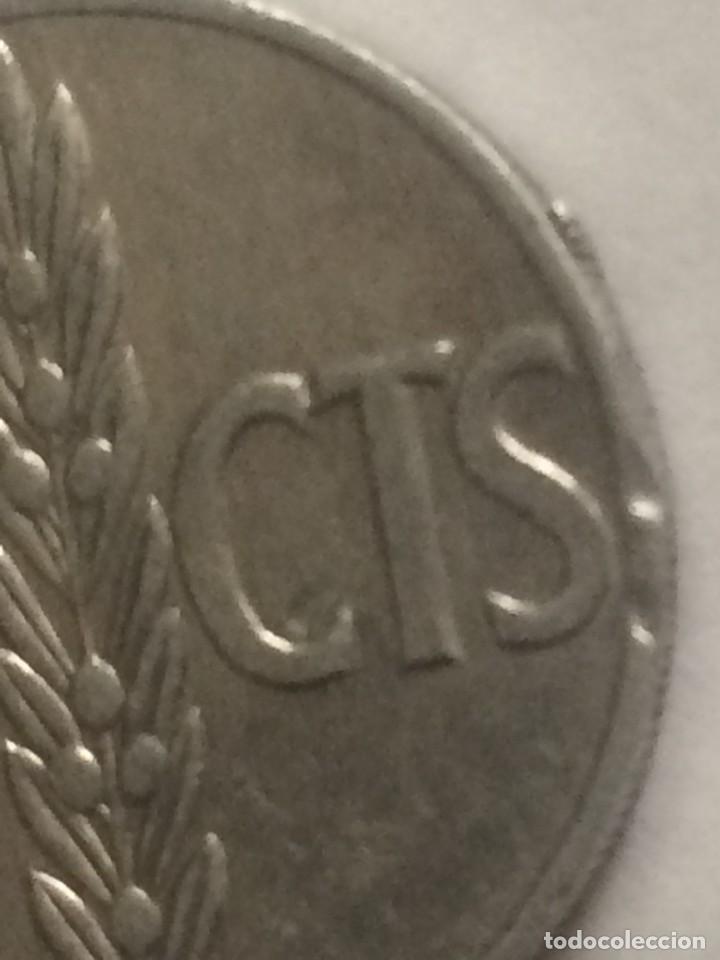 Monedas con errores: - ESTADO ESPA&Ntilde;OL 50 C&Eacute;NTIMOS 1966 *68 GIRADO SC- - Foto 3