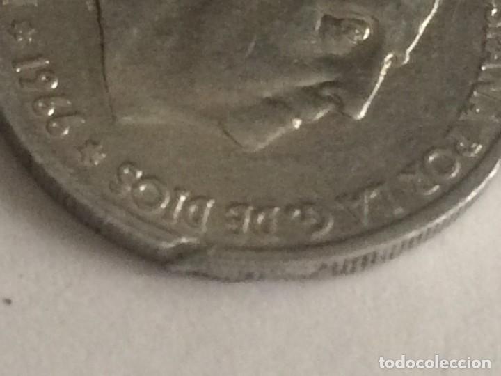 Monedas con errores: - ESTADO ESPA&Ntilde;OL 50 C&Eacute;NTIMOS 1966 *68 GIRADO SC- - Foto 5