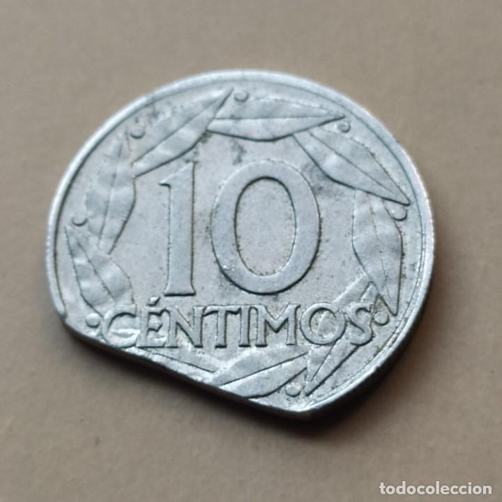 Monedas con errores: ## Error 10 C&eacute;ntimos de 1959 con un gran final de riel ## - Foto 2