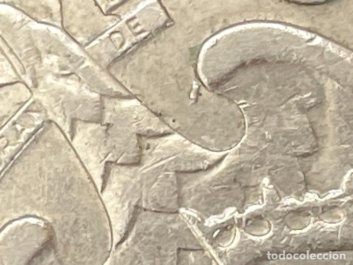 Monedas con errores: 50 pesetas 1957 - Foto 1