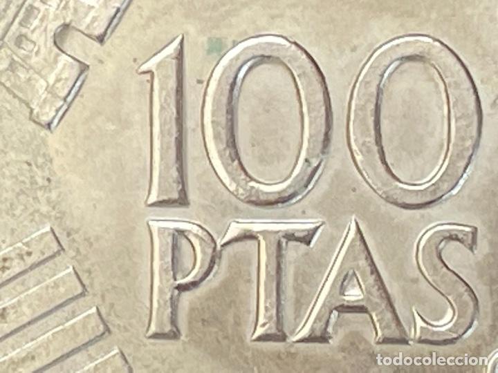 Monedas con errores: 100 pesetas 1980 - Foto 1