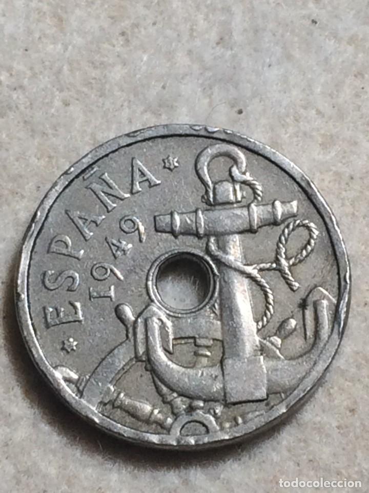 Monedas con errores: - 50 CENTIMOS FRANCO 1949 *19 51 Segmentada - Foto 1