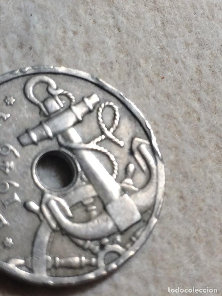 Monedas con errores: - 50 CENTIMOS FRANCO 1949 *19 51 Segmentada - Foto 2