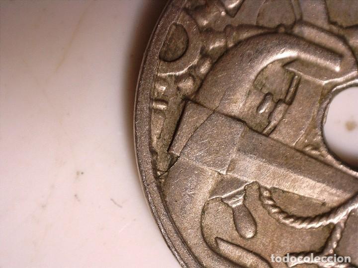 Monedas con errores: *ERROR* 50 C&Eacute;NTIMOS 1949*56. EXPECTACULAR Y MUY RARO ANVERSO Y REVERSO - Foto 6
