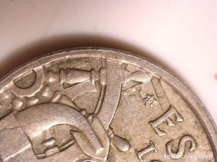 Monedas con errores: *ERROR* 50 C&Eacute;NTIMOS 1949*56. EXPECTACULAR Y MUY RARO ANVERSO Y REVERSO - Foto 7