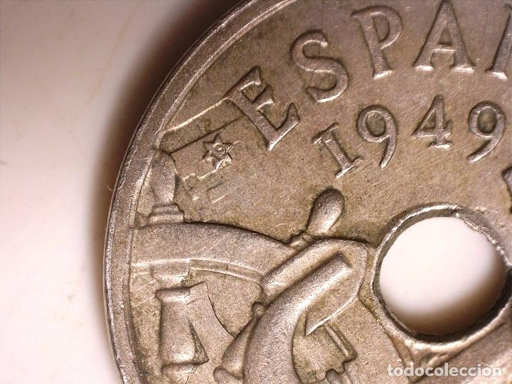 Monedas con errores: *ERROR* 50 C&Eacute;NTIMOS 1949*56. EXPECTACULAR Y MUY RARO ANVERSO Y REVERSO - Foto 8