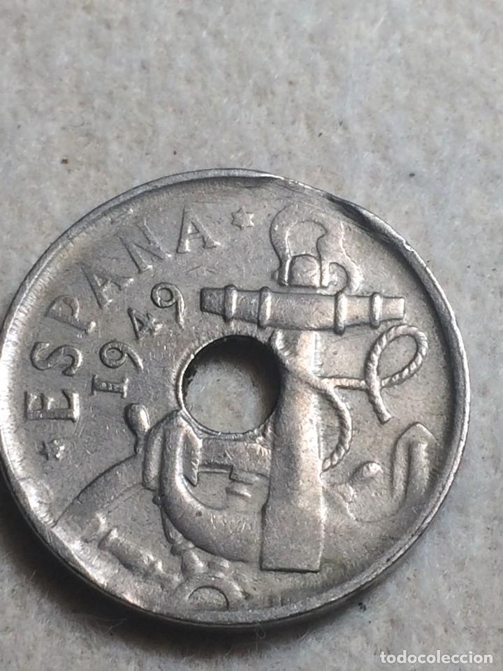 Monedas con errores: *ERROR* 50 C&Eacute;NTIMOS 1963*64. SEGMENTADO ANVERSO Y REVERSO - Foto 1
