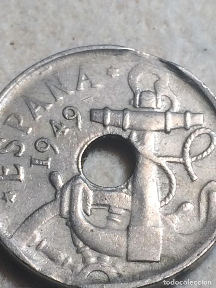 Monedas con errores: *ERROR* 50 C&Eacute;NTIMOS 1963*64. SEGMENTADO ANVERSO Y REVERSO - Foto 4