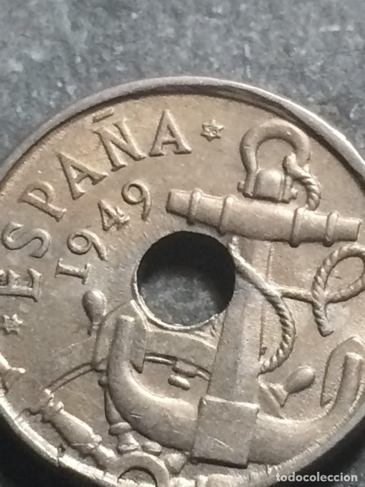 Monedas con errores: ERROR CU&Ntilde;O PARTIDO 50 C&Eacute;NTIMOS 1949*56 Franco Estado Espa&ntilde;ol - Foto 6