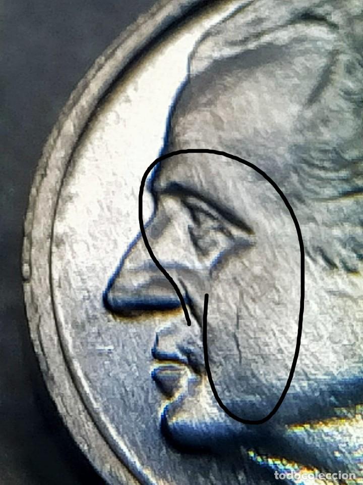 Monedas con errores: JA. 1 pta. 1993 y 1995. Espa&ntilde;a. Labio partido. Ver. - Foto 5