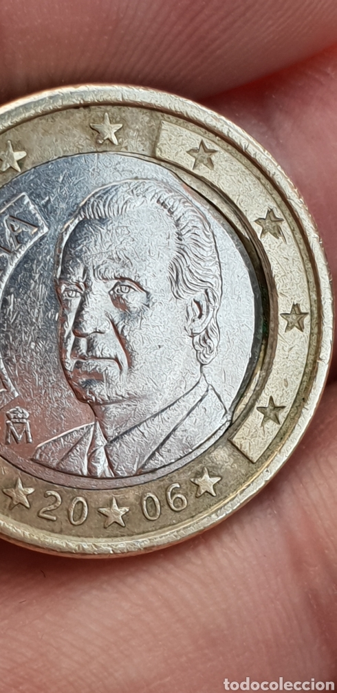 Monedas con errores: ERROR 1 EURO A&Ntilde;O 2006 ESPA&Ntilde;A - Foto 6