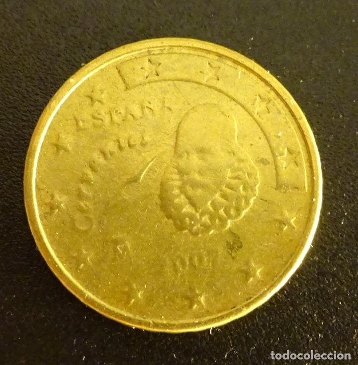 Monedas con errores: ESPA&Ntilde;A 10 C&Eacute;NTIMOS DE EURO 2007 ACU&Ntilde;ACI&Oacute;N D&Eacute;BIL - Foto 1