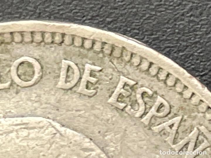 Monedas con errores: 25 pesetas 1957 - Foto 3