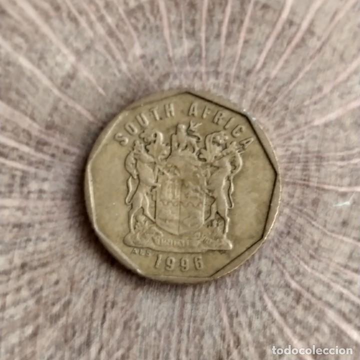 Monedas con errores: ## Error ## Sudafrica 10 C&eacute;ntimos de 1996 ## - Foto 2
