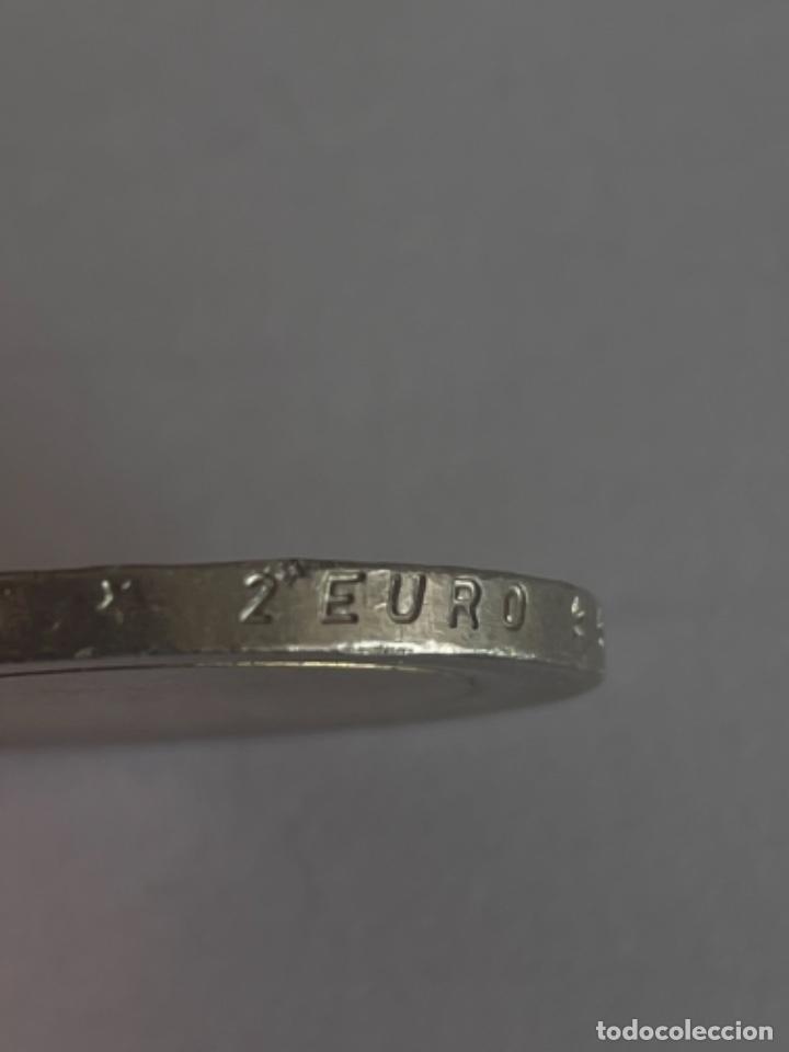 Monedas con errores: * ERROR * MUY RARO Y ESCASO COSPEL DE 2 &euro; CANTO DE AUSTRIA - Foto 1