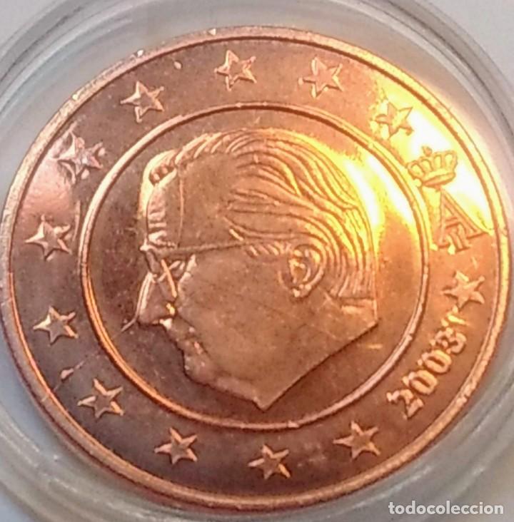 Monedas con errores: BELGICA 2003 MONEDA 5 CENTIMOS CON ERROR LINEAS DE EXCESO DE METAL - BEL8 - Foto 4