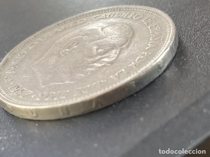Monedas con errores: 25 pesetas 1957*58 error - Foto 4