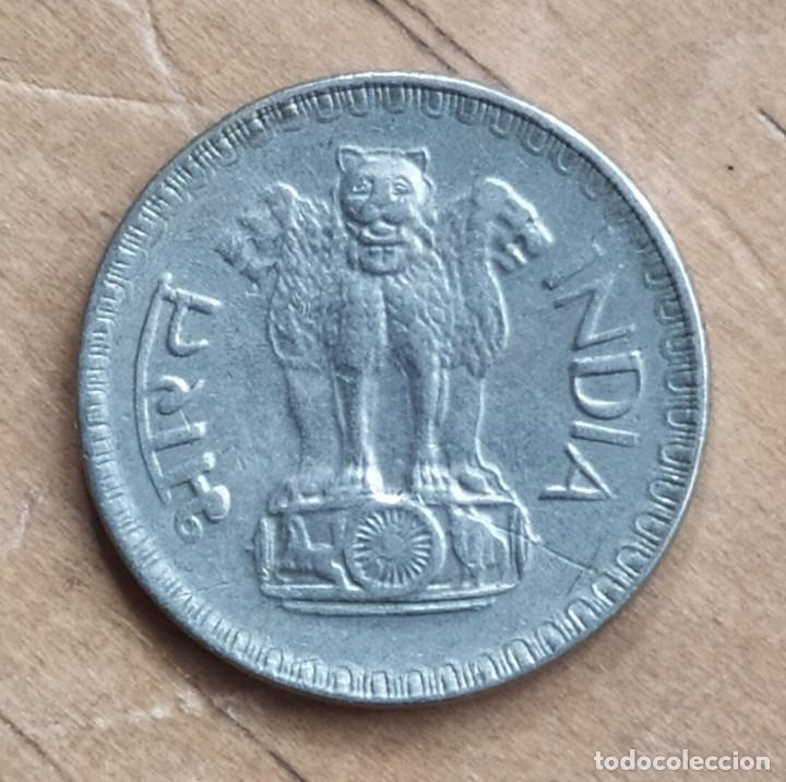 Monedas con errores: ## error # India 25 paise 1972 ## - Foto 2