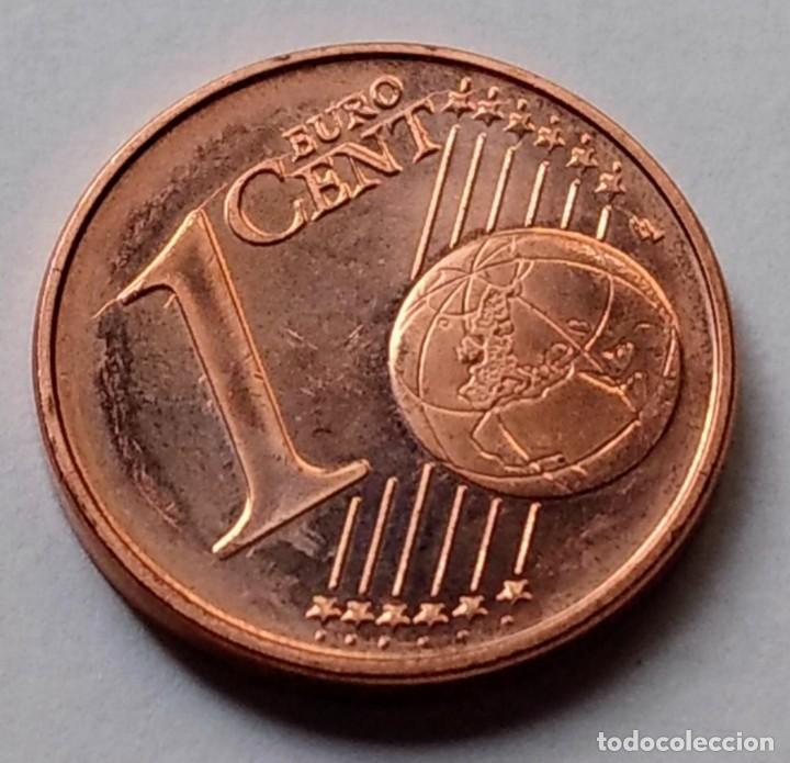 Monedas con errores: MONEDA 1 CENTIMO EURO AUSTRIA 2002 S/C - VARIANTE ERROR EXCESO EN ANVERSO Y REVERSO - Foto 3