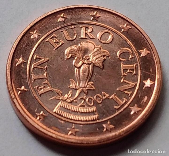 Monedas con errores: MONEDA 1 CENTIMO EURO AUSTRIA 2002 S/C - VARIANTE ERROR EXCESO EN ANVERSO Y REVERSO - Foto 5