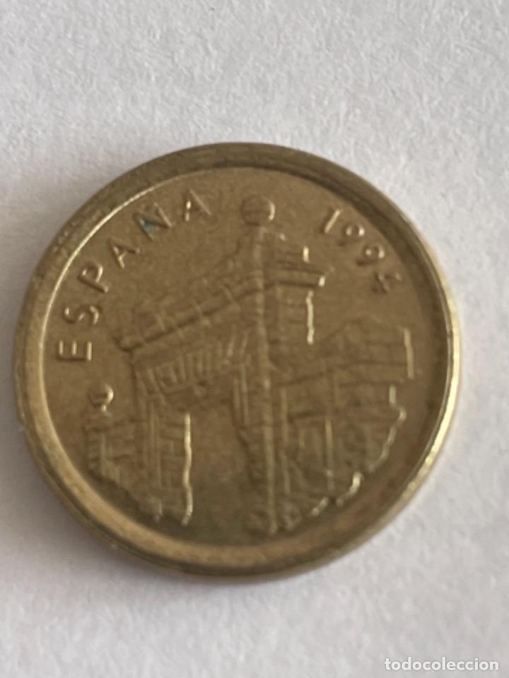 Monedas con errores: * ERROR * 5 PTAS 1994 LISTEL GRUESO EN ANVERSO Y REVERSO. - Foto 1