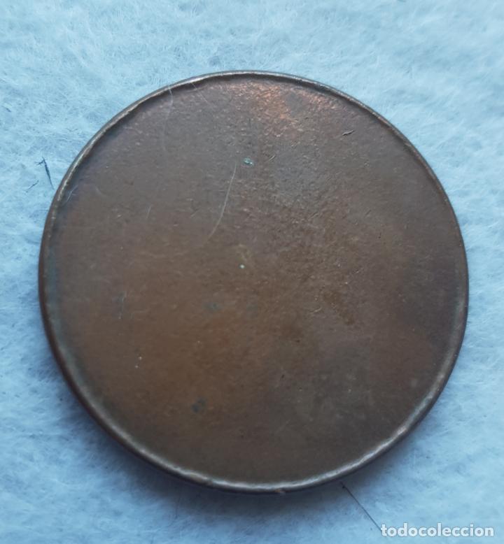 Monedas con errores: COSPEL SIN ACU&Ntilde;AR EN COBRE 29.7MM M5 - Foto 1