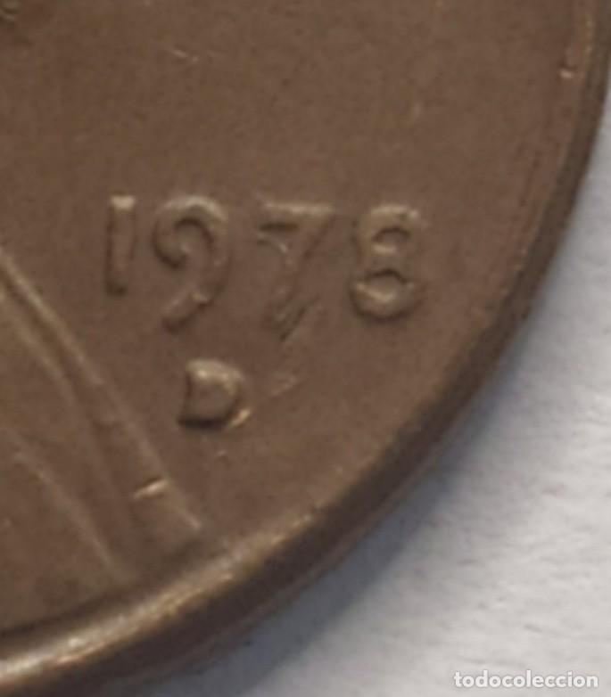 Monedas con errores: ## Error # Estados Unidos - 1 Centavo 1978 D ## - Foto 1