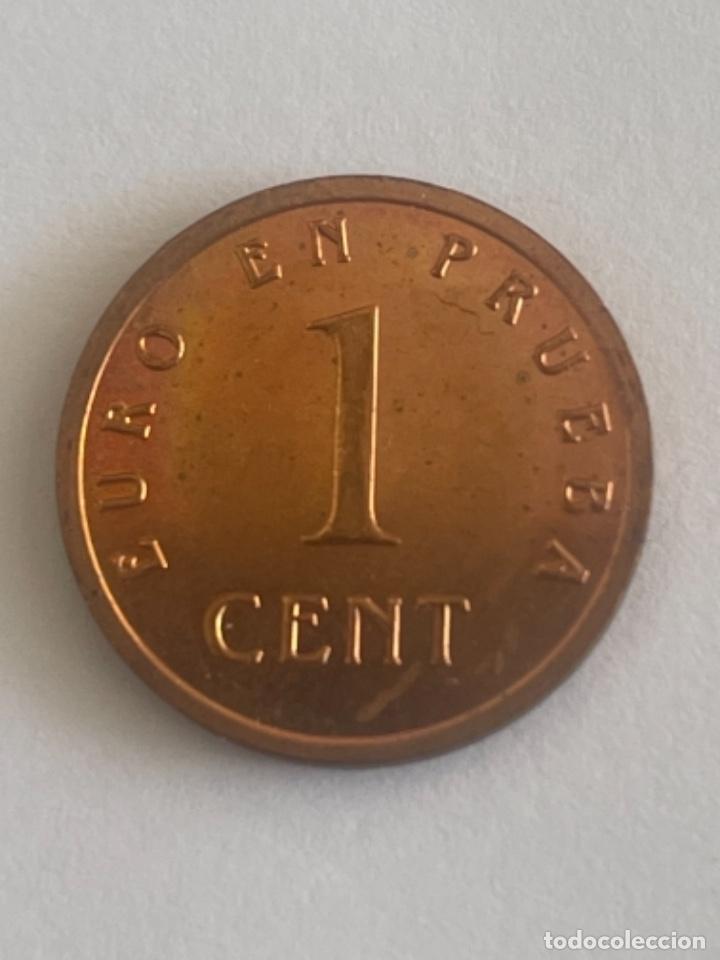 Monedas con errores: * PRUEBA * 1 CENT (CHURRIANA) - Foto 2
