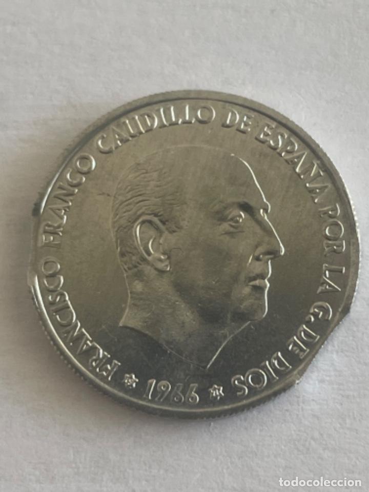 Monedas con errores: * ERROR * 50 c&eacute;ntimos 1966*71 SEGMENTADA DOBLE PRECIOSA - Foto 1