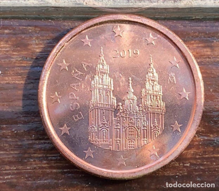 Monedas con errores: 1 c&eacute;ntimo Espa&ntilde;a 2019 metal - Foto 1