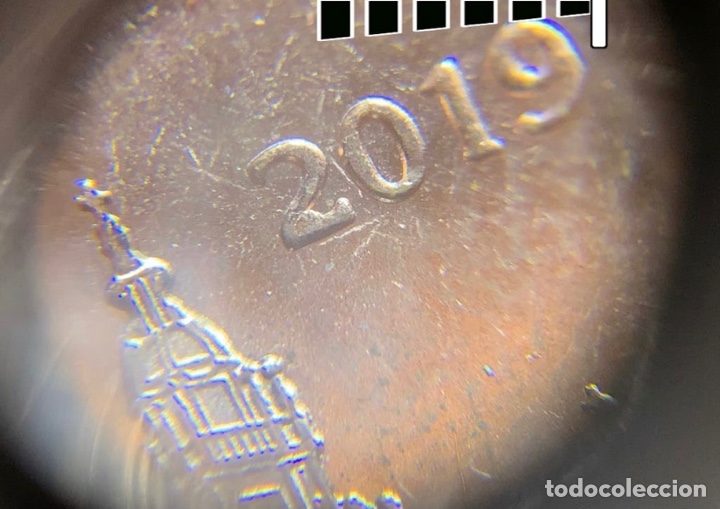 Monedas con errores: 5 c&eacute;ntimos 2019 Espa&ntilde;a metal 2 - Foto 4