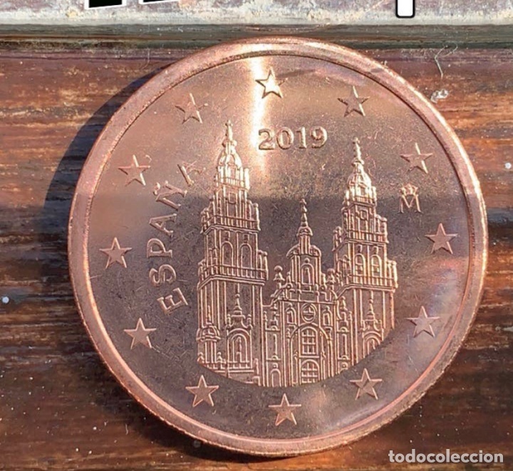 Monedas con errores: 5 c&eacute;ntimos 2019 Espa&ntilde;a metal 2 - Foto 1