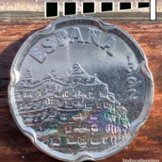 Monedas con errores: 50 PESETAS 1992 PEDRERA REMARCADA VARIANTE CUÑO. Lote 338996043